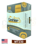 Cashier Depot MT230 Cashier's Report Envelope, 4 1/2" x 10 3/8", Premium 24lb. Kraft, Gum Flap, 500/Box - Select Office Supplies