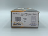 Cashier Depot "Welcome Guest" Keycard Sleeve, 2 3/8" X 3 1/2", Gray, 24lb., 500/Box - Select Office Supplies