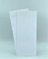 Minas Envelope #11 Policy (Open End) Envelope, 4 1/2 x 10 3/8, Premium 24lb. White, Gum Flap, 500/Box - Select Office Supplies