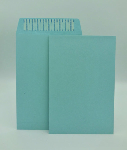 Minas Envelope 6" x 9" Catalog (Open End) Envelopes, Premium 24lb. Blue, Peel & Seal Flap, 100/Box - Select Office Supplies