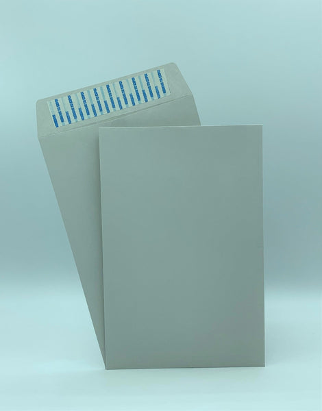 Minas Envelope 6" x 9" Catalog (Open End) Envelopes, Premium 24lb. Gray, Peel & Seal Flap, 100/Box - Select Office Supplies