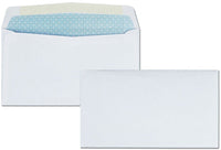 Minas Envelope No. 6 3/4 Business Envelope, 3 5/8" X 6 1/2" , Security Tinted, 24lb, White, 500/Box - Select Office Supplies