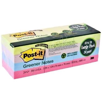 Post-It Cube Sticky Notes, 3in X 3in, 24 Pads, 100 Sheet each - Select Office Supplies